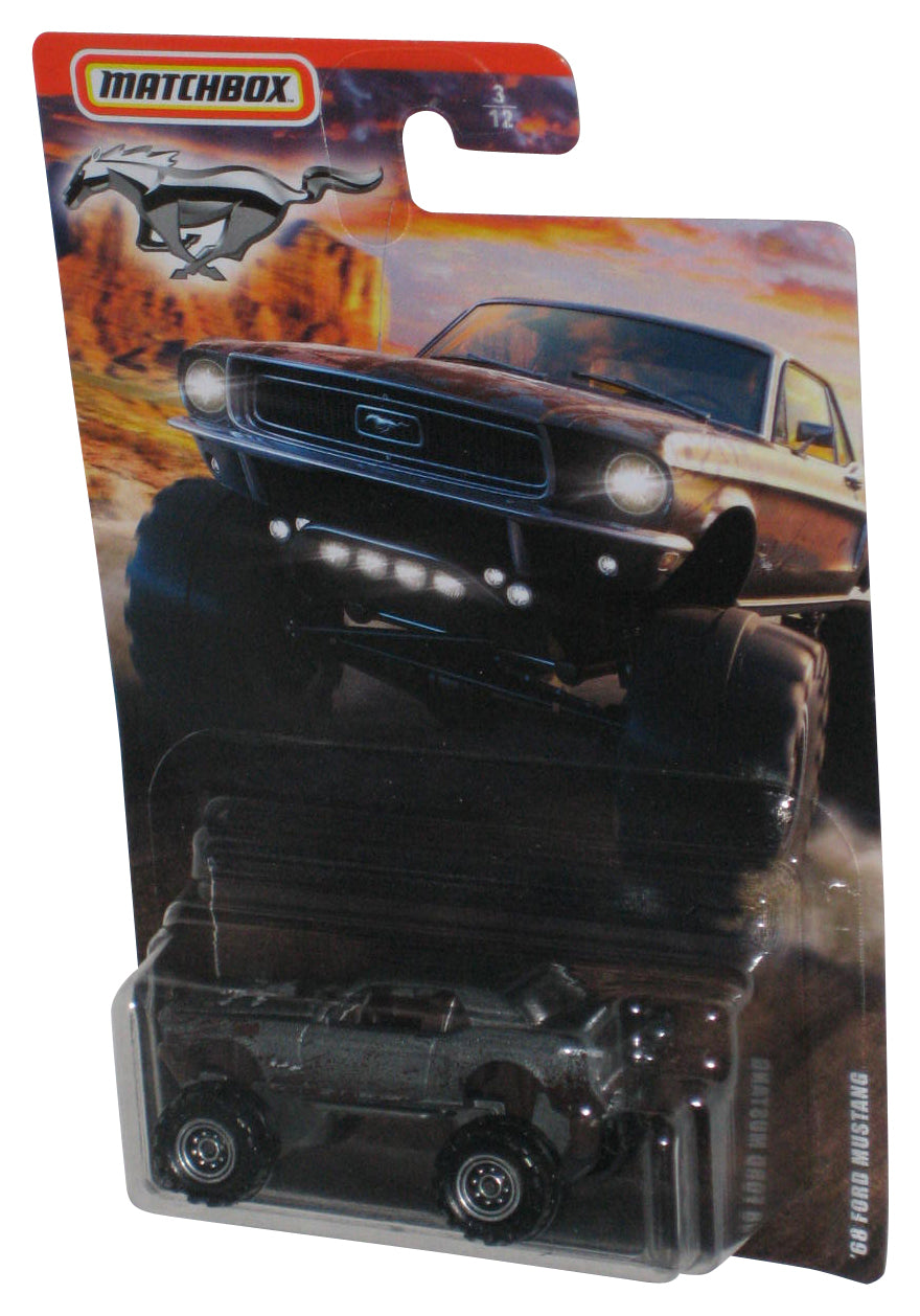 Matchbox Gray '68 Ford Mustang (2019) Silver Truck Toy 3/12