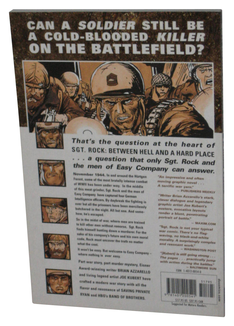 DC Comics Sgt. Rock Between Hell & A Hard Place (2004) Vertigo Paperback Book