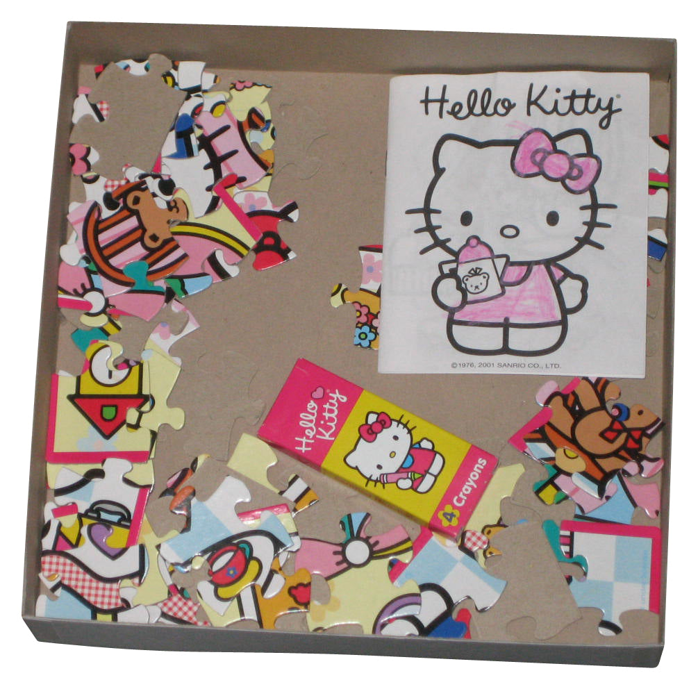 Hello Kitty Briarpatch (2001) Sanrio 63 Pierce Puzzle Playset