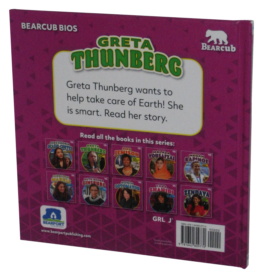 Greta Thunberg Teen Climate Activist Bearcub BIOS (2020) Library Binding Hardcover Book