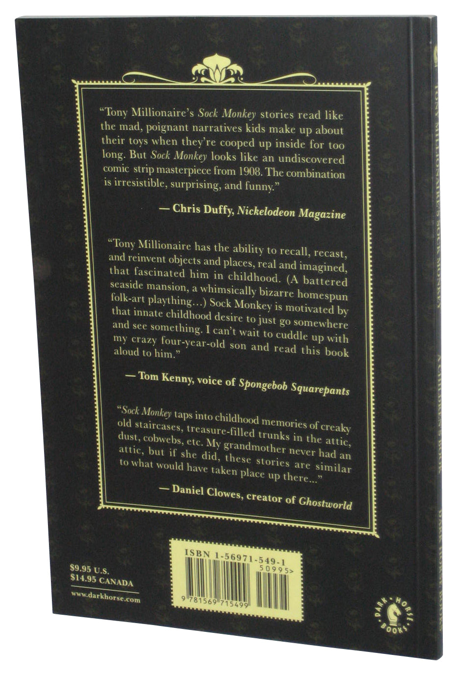 Sock Monkey Dark Horse (2001) A Children's Paperback Book