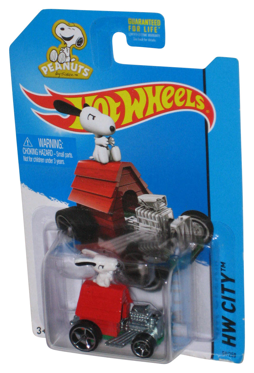 Hot Wheels HW City (2013) Peanuts Snoopy Toy Car 59/250 - (Minor Shelf Wear)