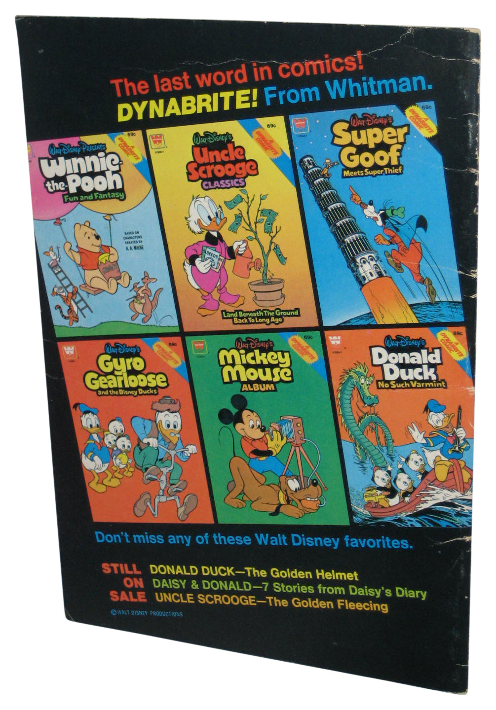 Disney Winnie The Pooh Fun And Fantasy (1978) Whitman Comic Book