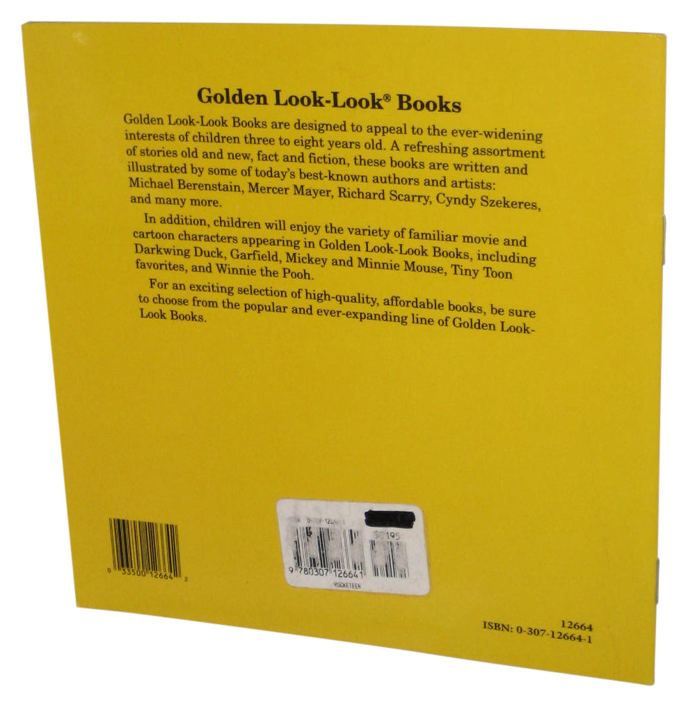 Disney The Rocketeer (1991) Golden Look-Look Paperback Book