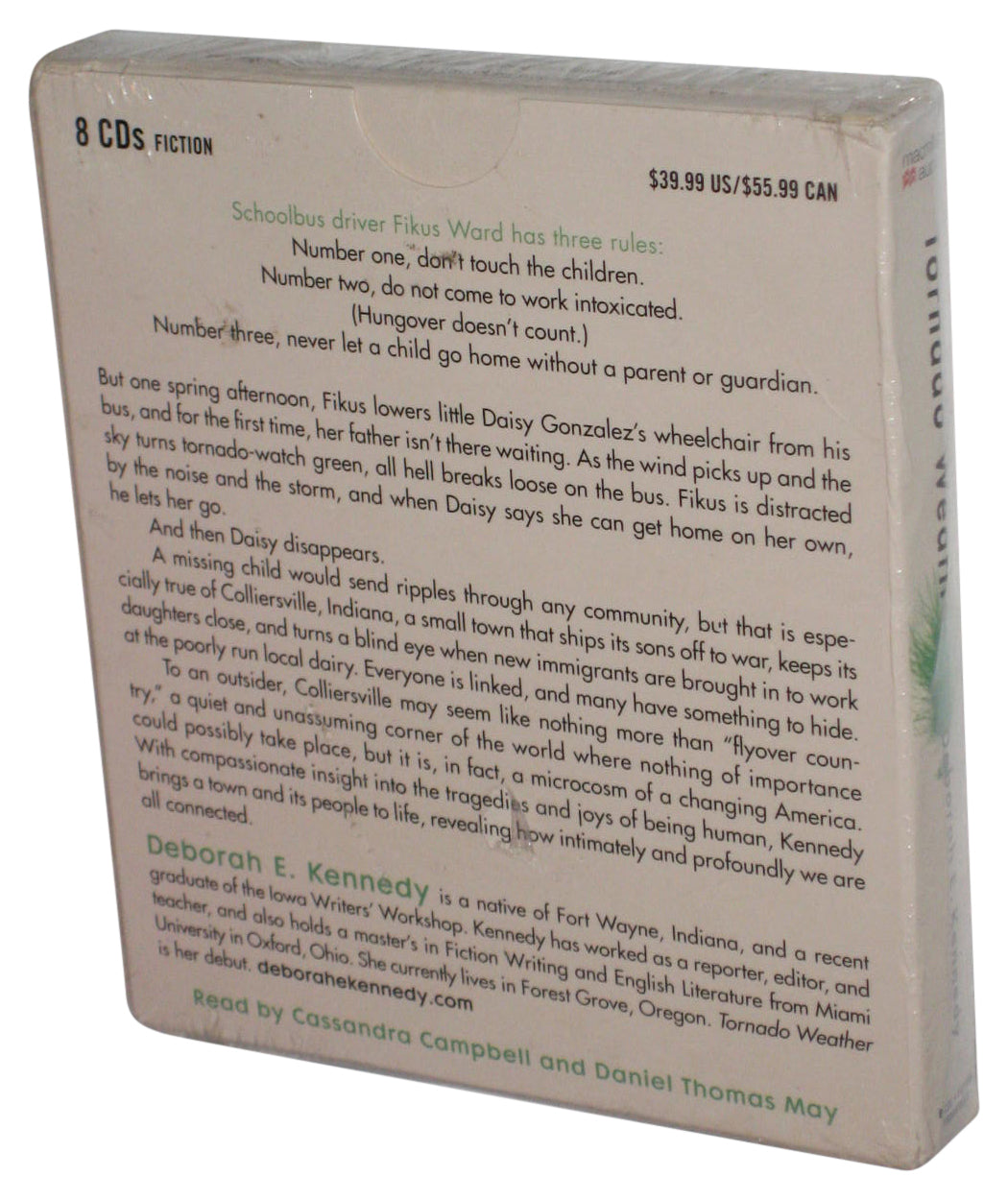 Tornado Weather (2017) A Novel Audio CD