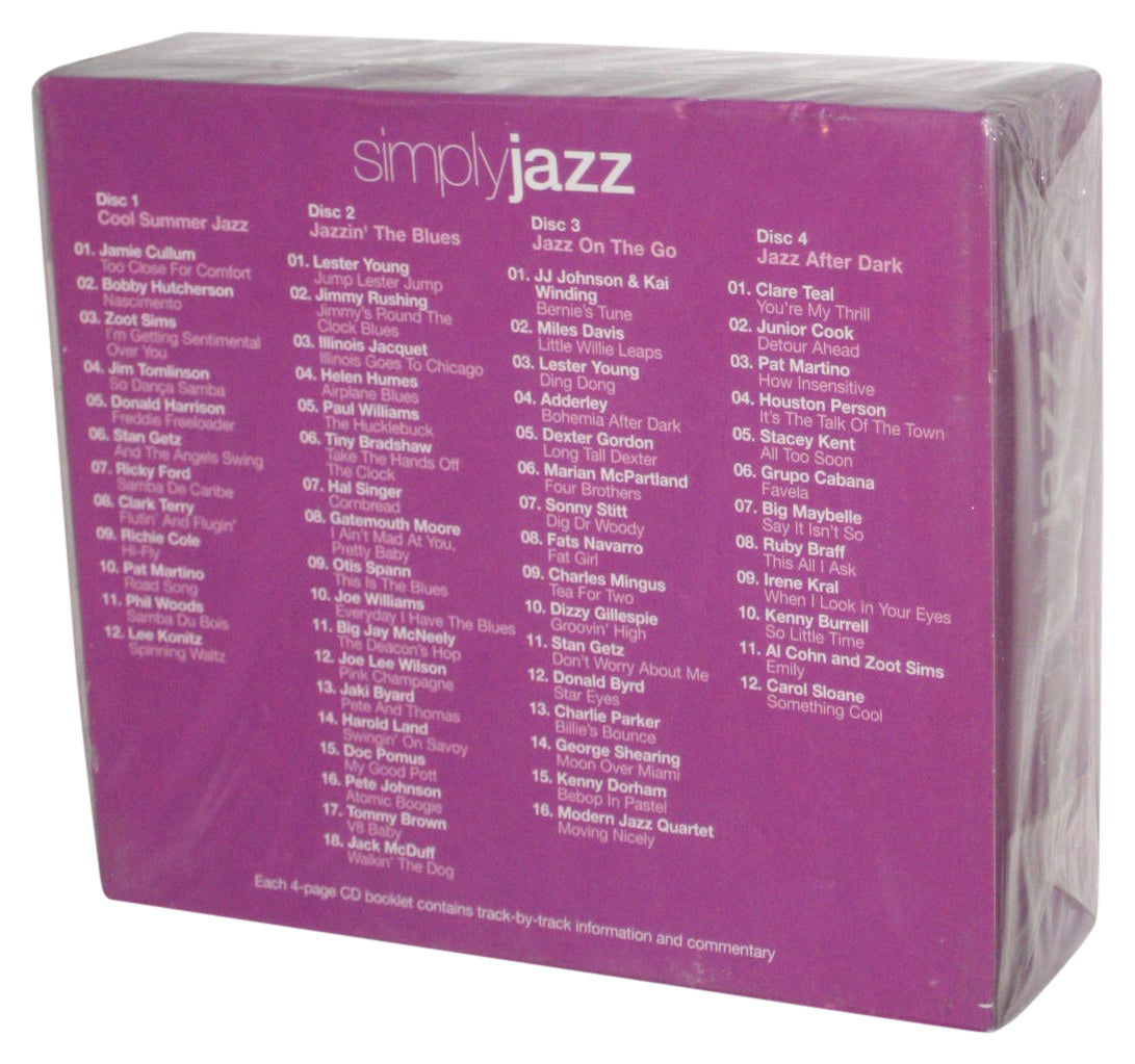 Simply Jazz (2004) Audio Music 4CD Box Set