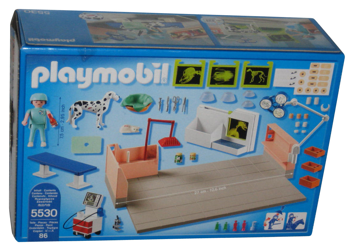 Playmobil City Life Vets Pet Examination Room Toy Figure Playset 5530