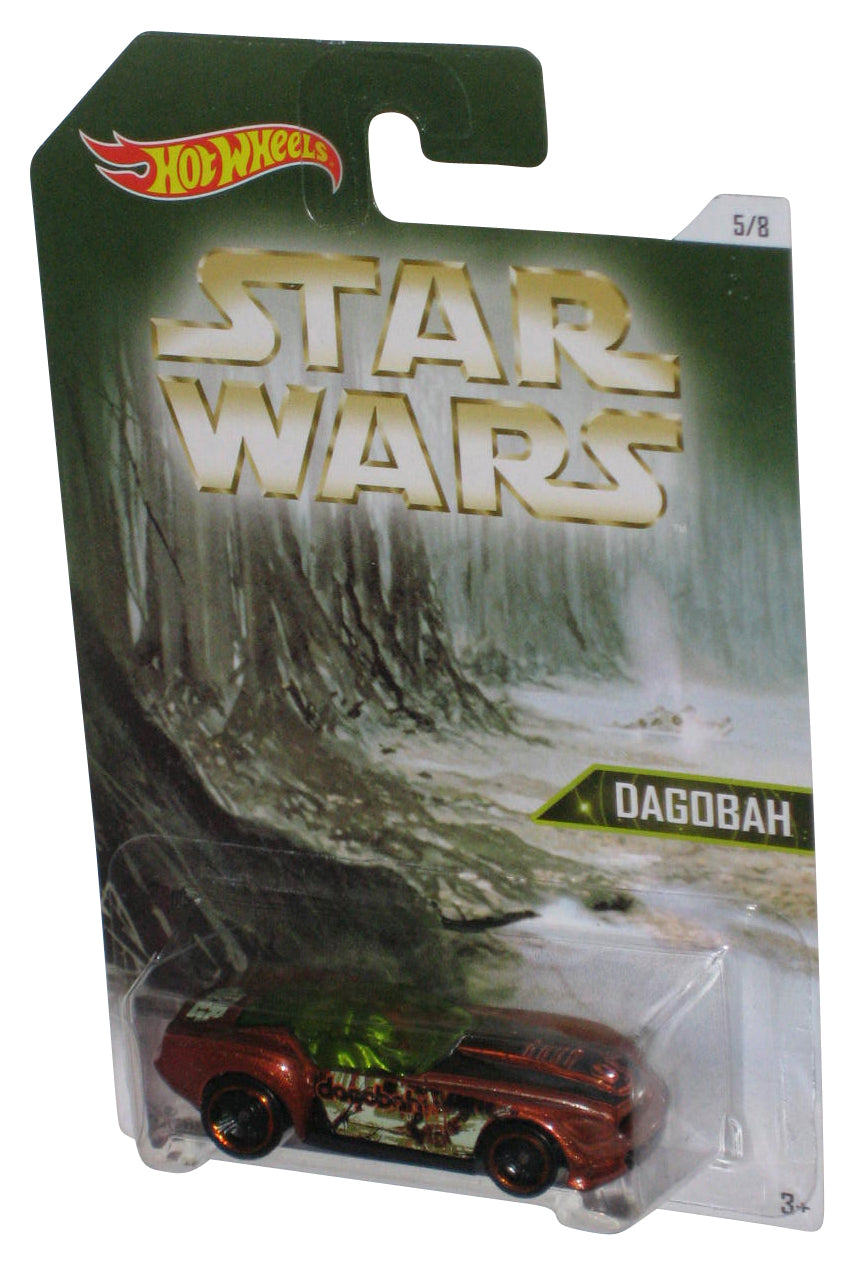 Star Wars Hot Wheels (2015) Dagobah Pony-Up Toy Car 5/8 - (Cracked Plastic)