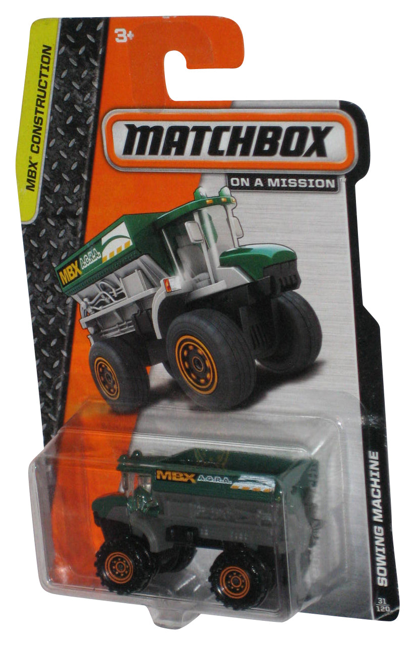 Matchbox MBX Construction (2013) Green Sowing Machine Toy 31/120
