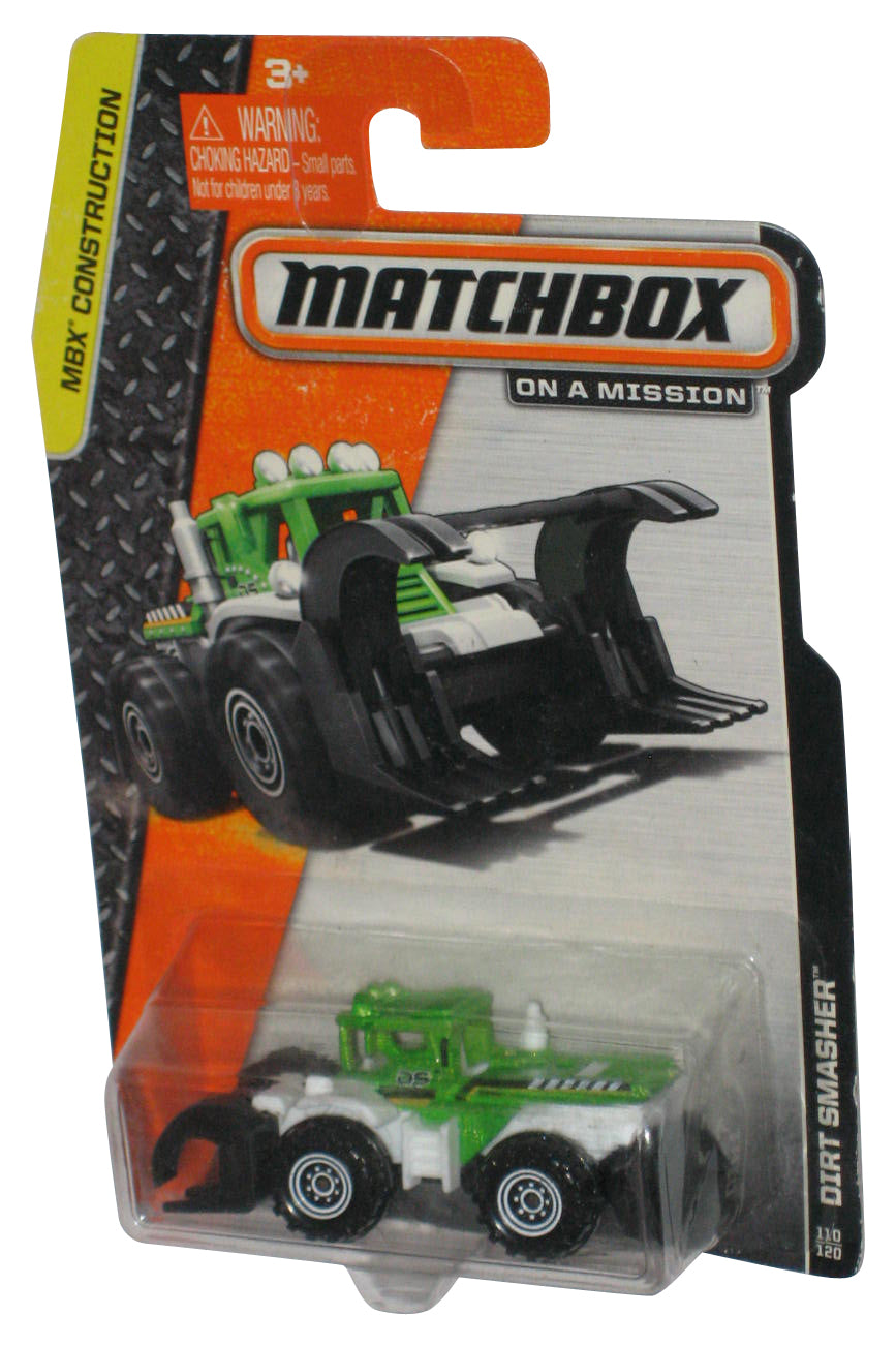 Matchbox MBX Construction (2013) Green Dirt Smasher Toy 110/120