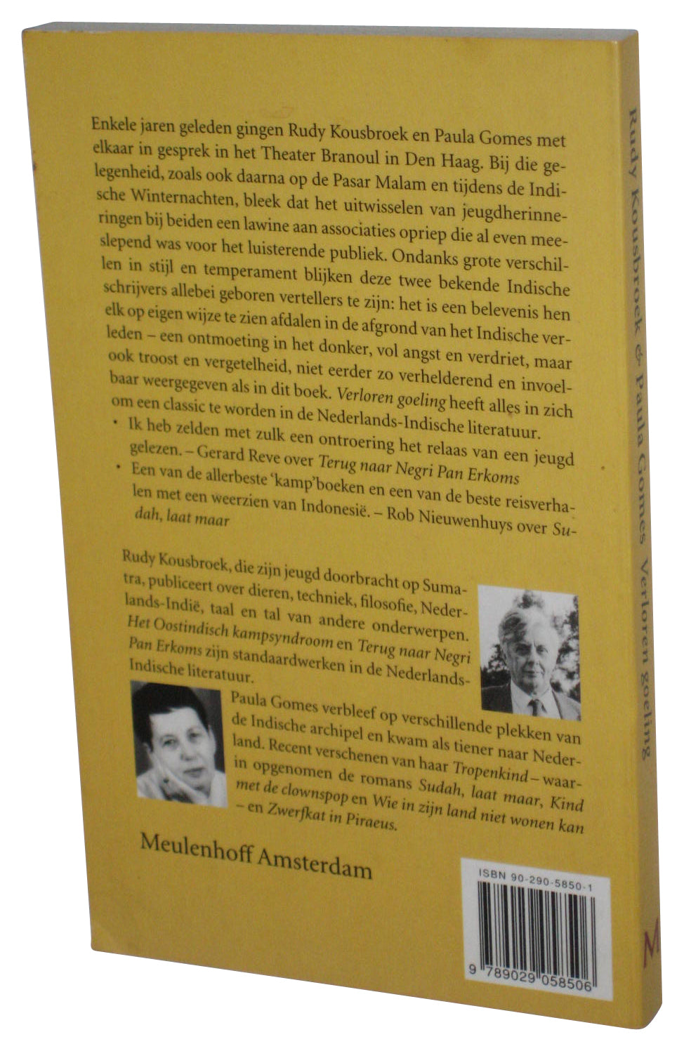 Verloren Goeling Een Briefwisseling (1998) Paperback Book - (Dutch Edition)