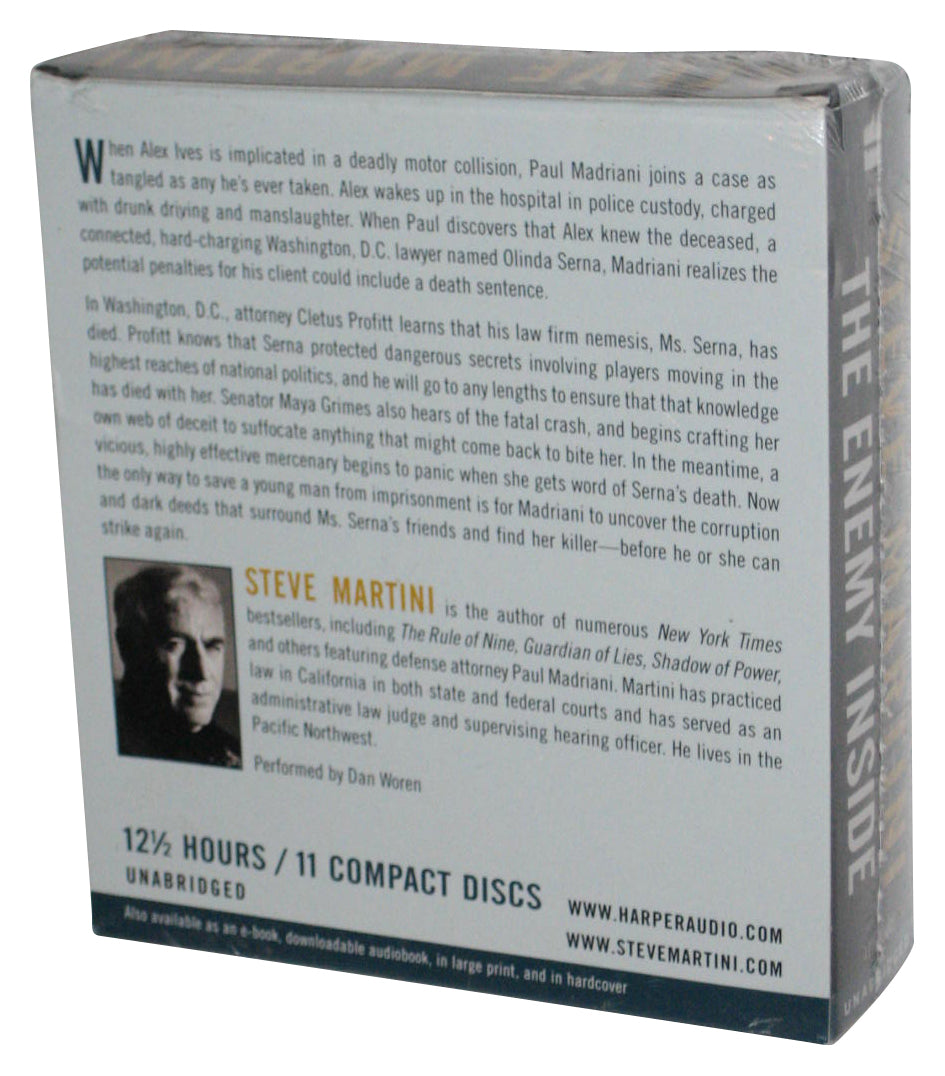 The Enemy Inside A Paul Madriani Novel (2015) Audio Music CD Box Set