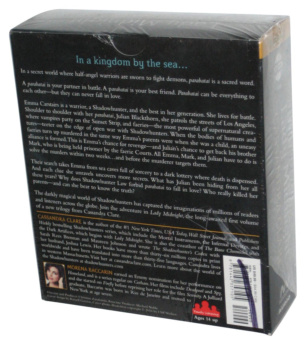 Lady Midnight The Dark Artifices (2016) Book One CD Box Set - (Morena Baccarin)