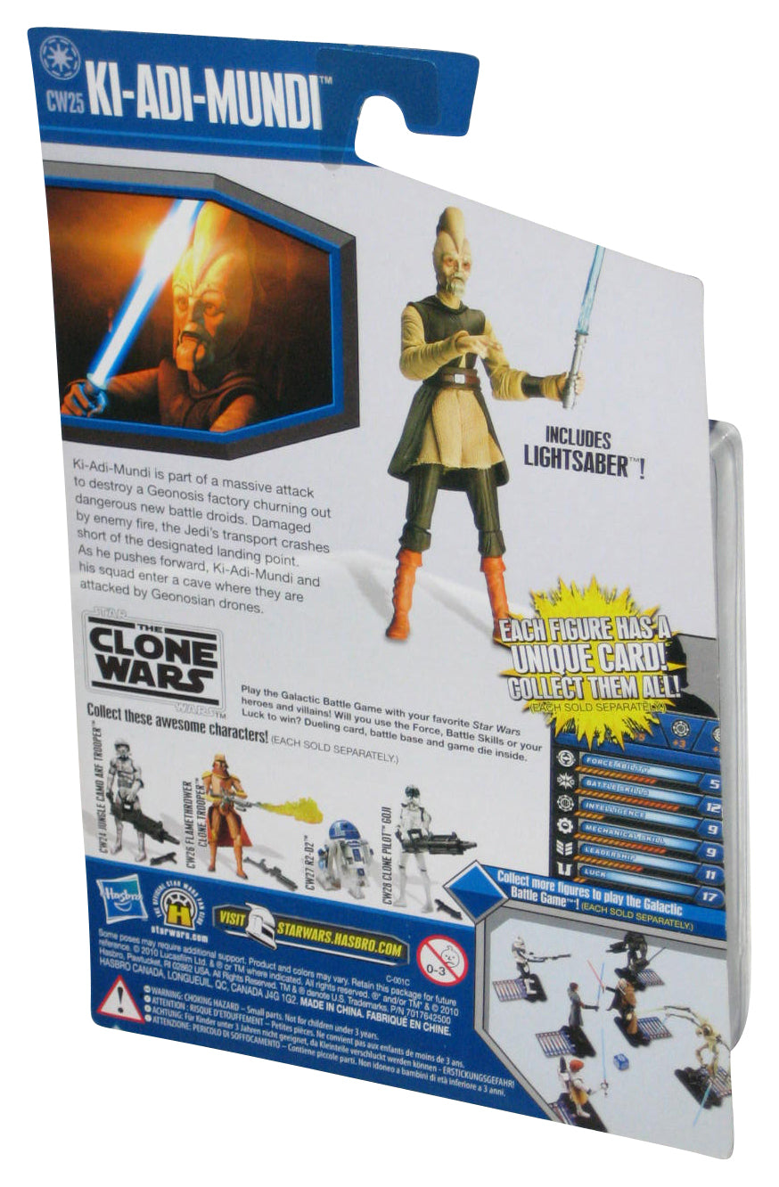 Star Wars Clone Wars Animated (2010) Ki-Adi-Mundi Action Figure CW25