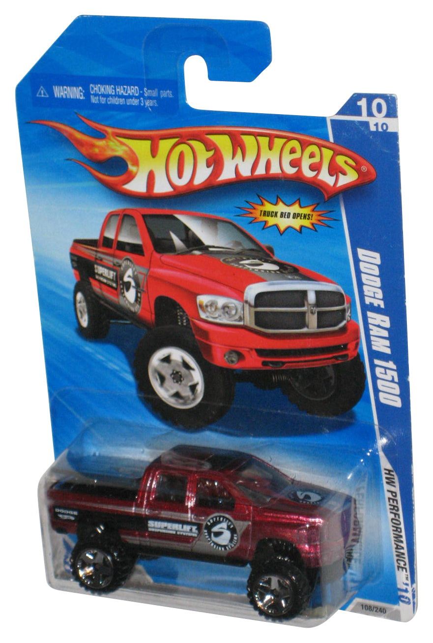 Hot Wheels HW Performance '10 Red Dodge Ram 1500 Truck 108/240 - (Minor Shelf Wear)