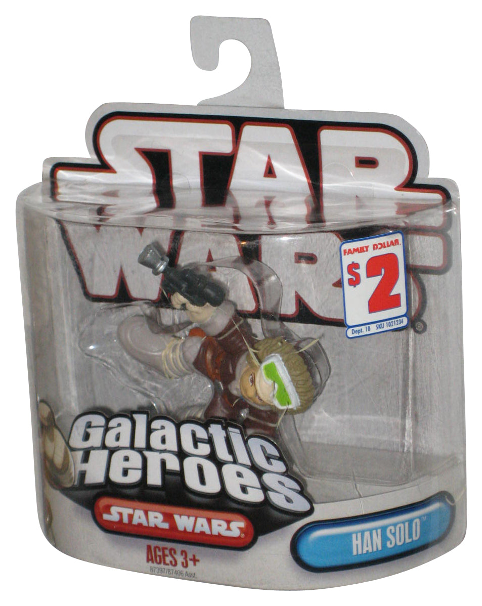 Star Wars Galactic Heroes (2007) Hasbro Han Solo Mini Figure