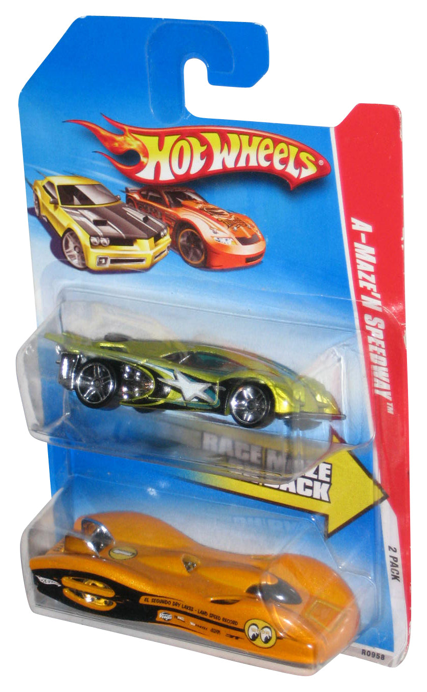 Hot Wheels A-Maze'n Speedway (2009) Mattel Toy Car 2-Pack