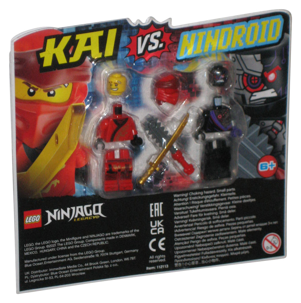 LEGO Ninjago Legacy (2021) Kai vs. Nindroid Mini Figure 2-Pack