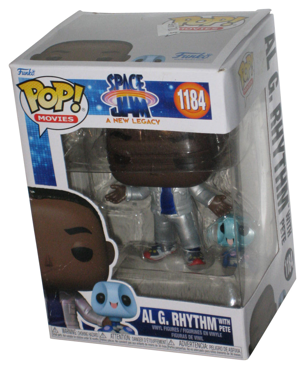 Space Jam A New Legacy Movies Al G. Rhythm With Pete Funko POP! Figure 1184 - (Minor Shelf Wear)