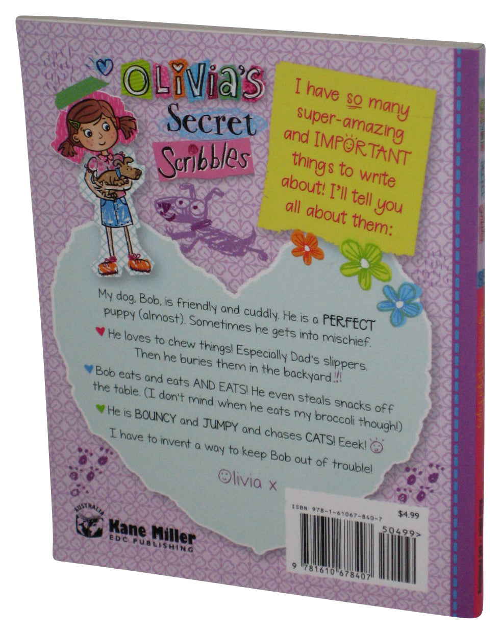 My Almost Perfect Puppy Olivia's Secret Scribbles (2019) Paperback Book