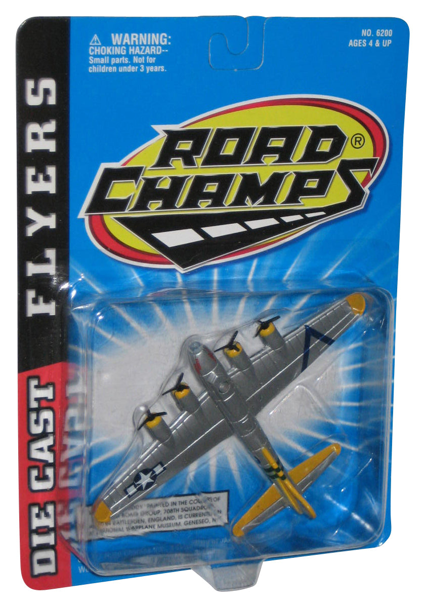 Road Champs Die-Cast Flyers (1997) Jakks Pacific B-17 Fuddy Duddy Toy Plane - (Dented Plastic)