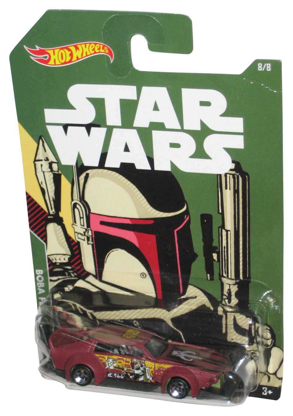 Hot Wheels Star Wars Boba Fett (2017) Mattel Mad Magna Car Toy 8/8