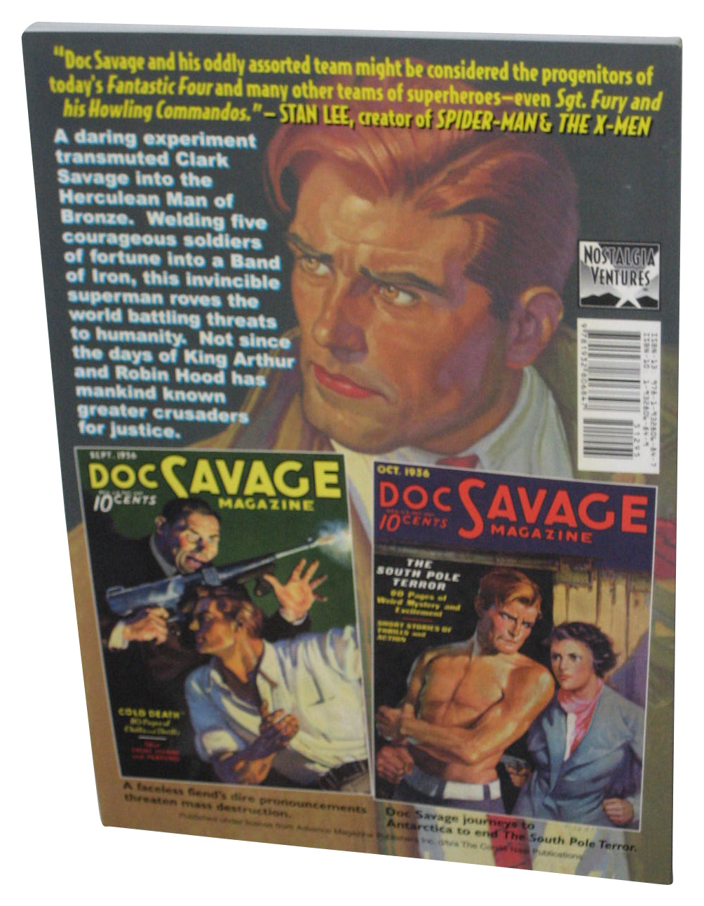 Doc Savage Cold Death & The South Pole Terror (2008) Paperback Book #11