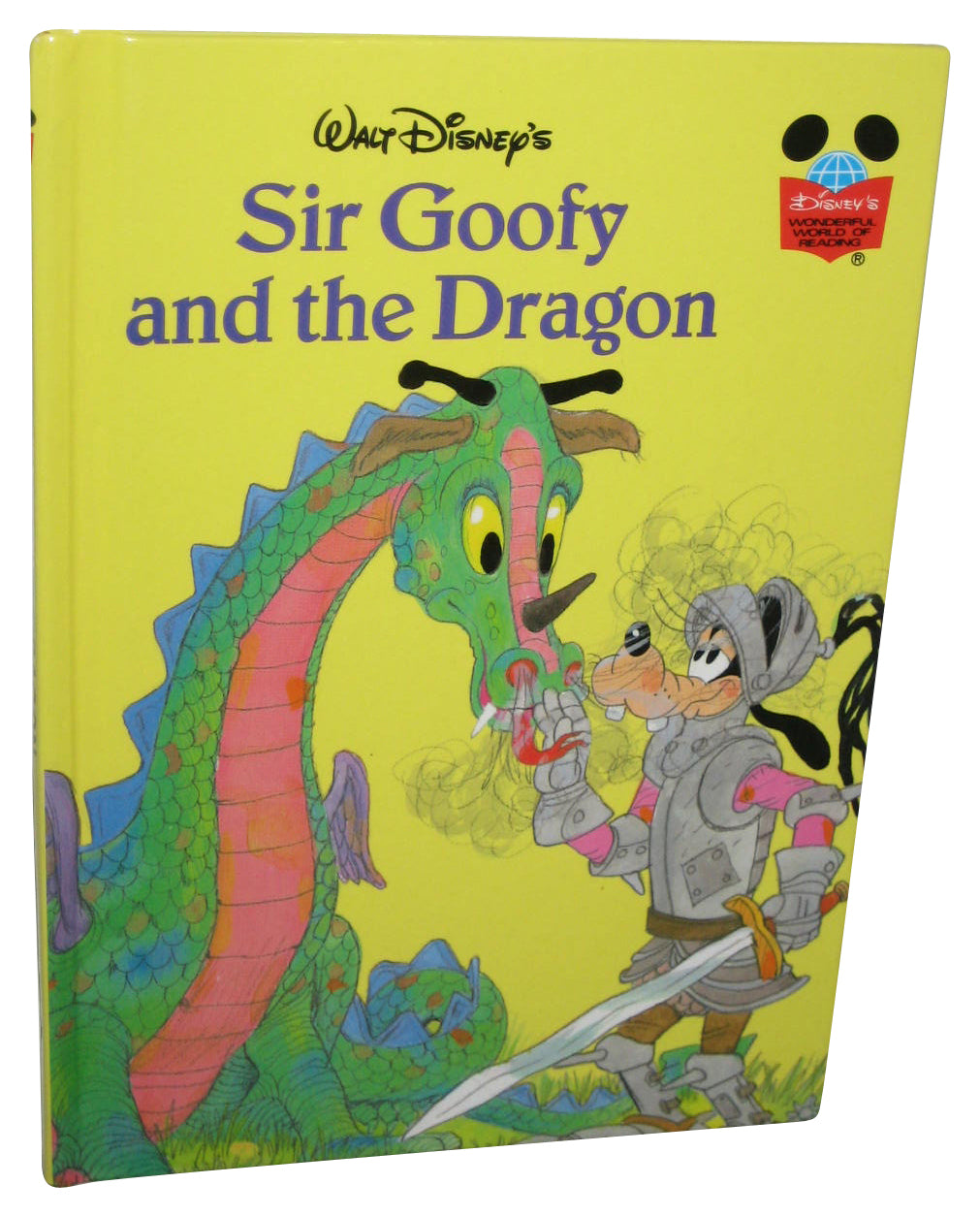 Disney Sir Goofy And The Dragon (1998) Hardcover Book - (Wonderful World of Reading)