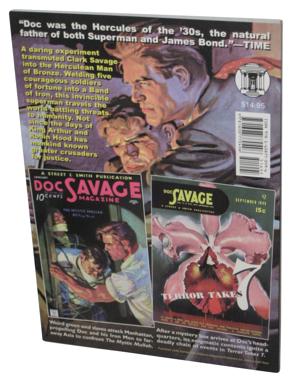 Doc Savage Mystic Mullah & Terror Takes 7 (2011) Paperback Book #46