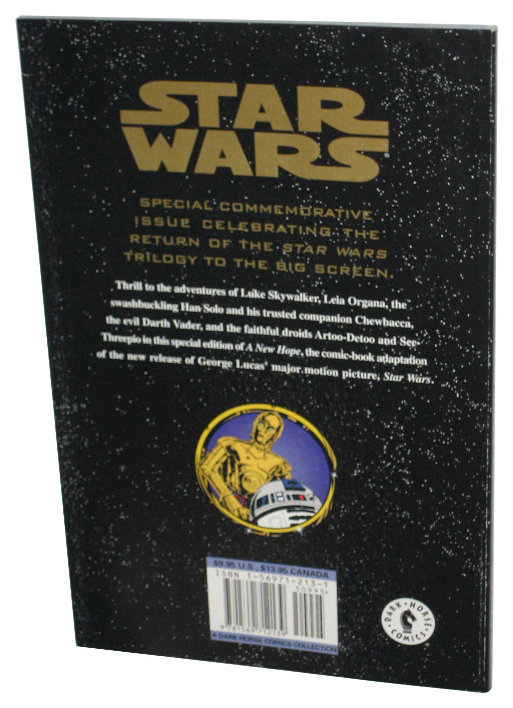 Star Wars Trilogy A New Hope (1997) Dark Horse Comics Adaptation Paperback Book