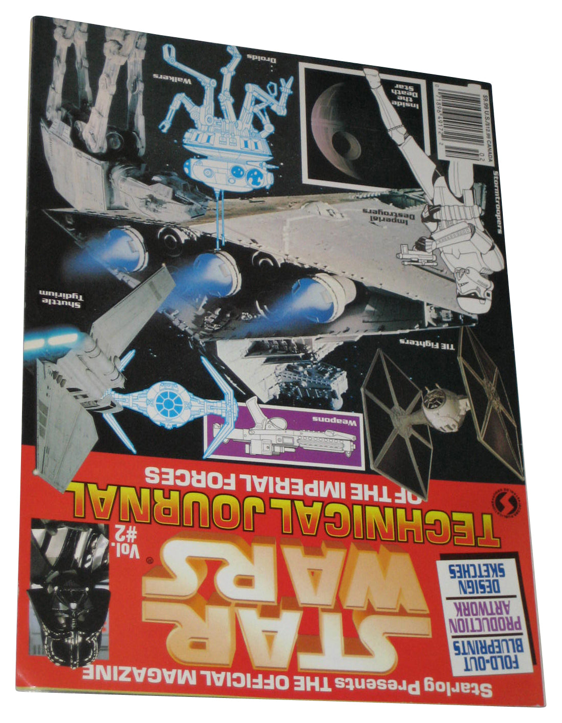 Star Wars Vol. 2 Technical Journal of The Imperial Forces Magazine Book