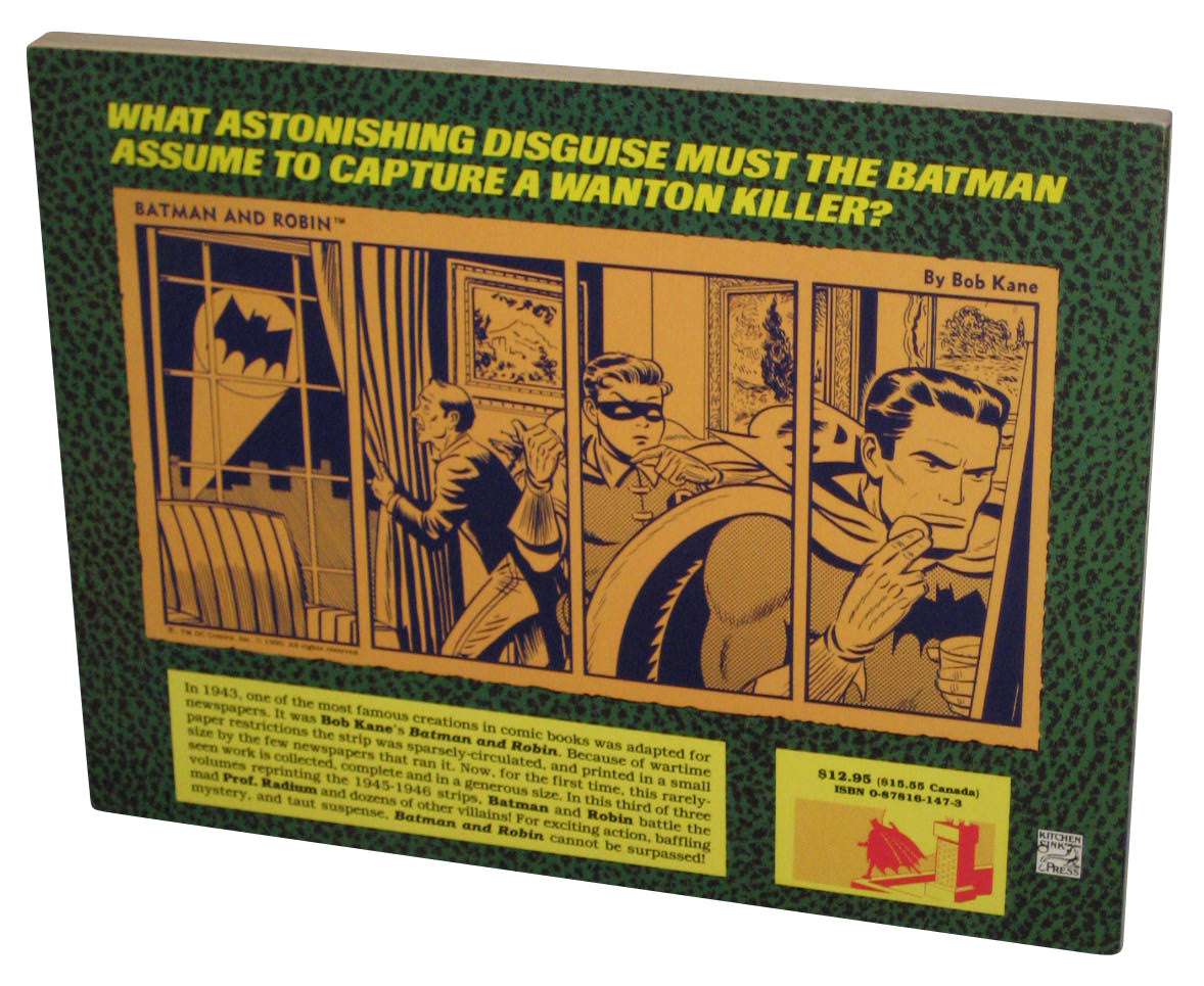 DC Comics Batman (1991) The Dailies 1945-1946 Paperback Book