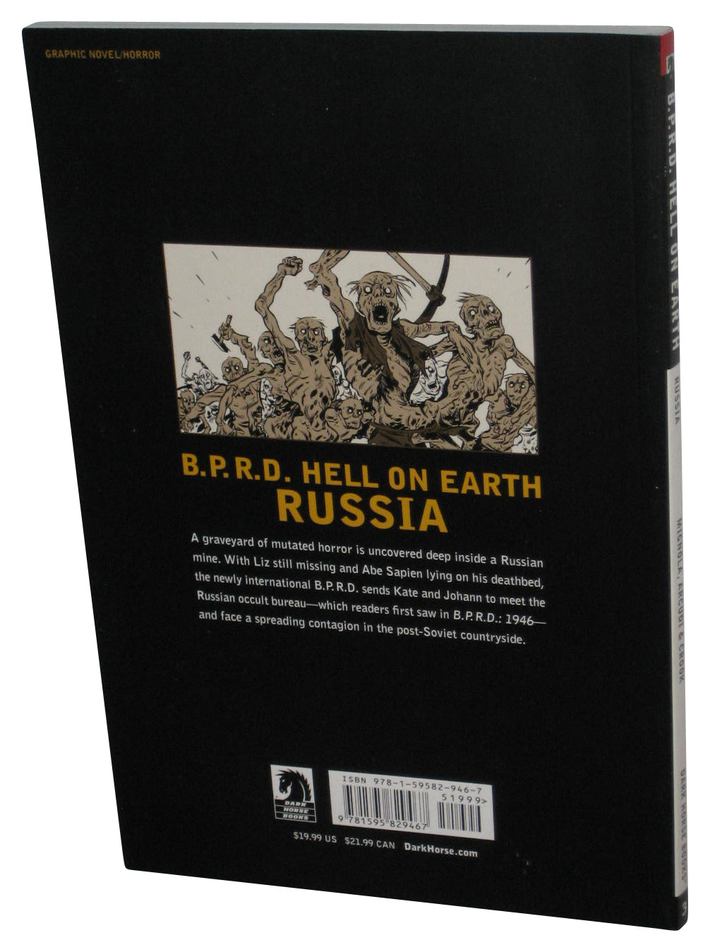 B.P.R.D. Hell On Earth Vol. 3 Russia (2012) Paperback Book