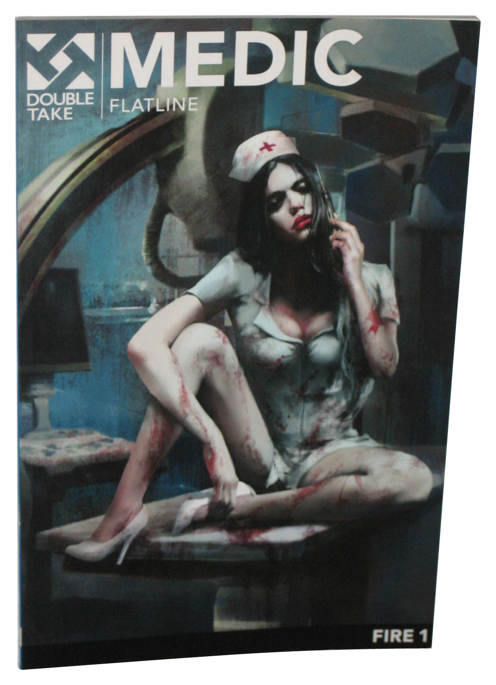 Medic Flatline Fire I (2016) Double Take Paperback Book