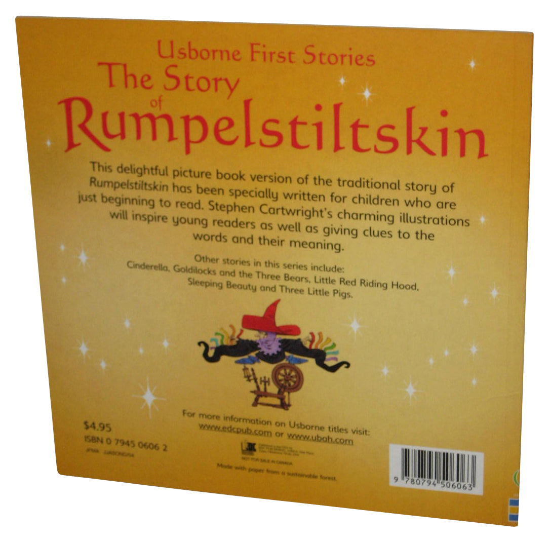 The Storty of Rumpelstiltskin Usborne First Stories Paperback Book - (Heather Amery)
