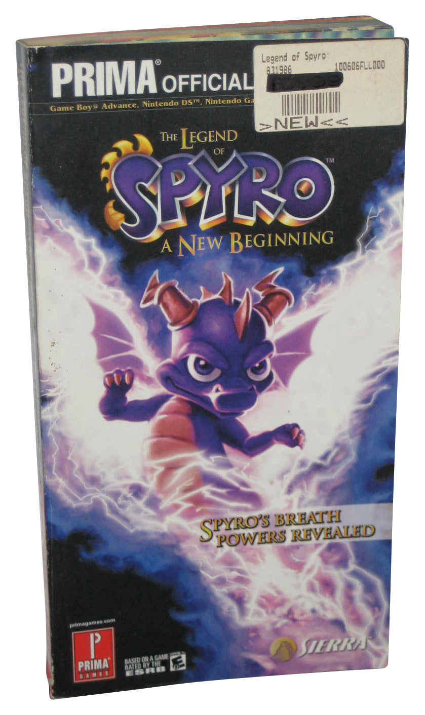 The Legend of Spyro A New Beginning (2006) Prima Games Strategy Guide Book