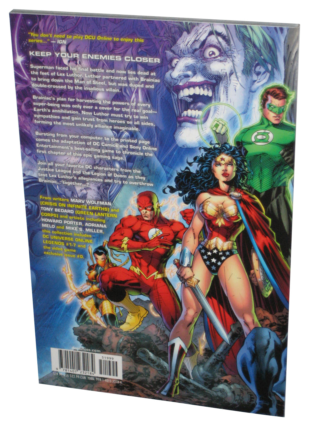 DC Universe Online Legends Vol. 1 (2011) Paperback Book