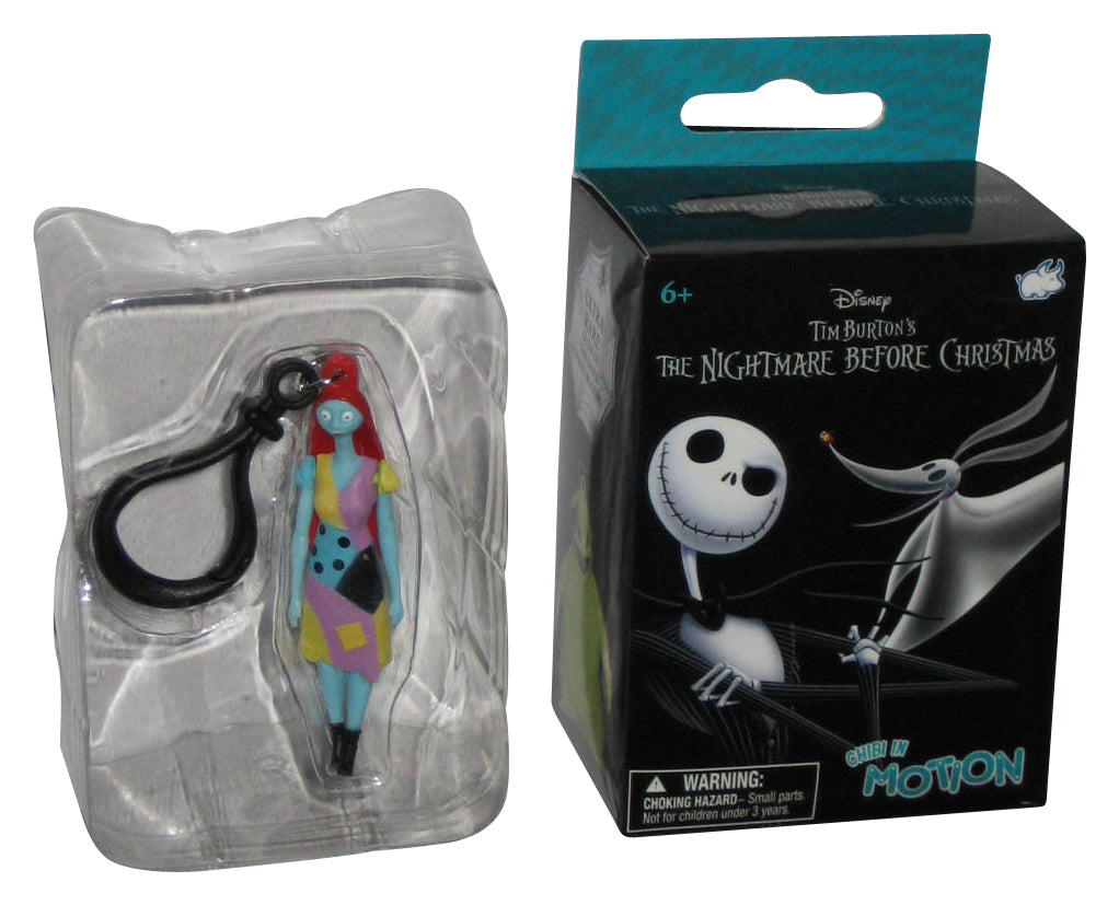 Disney Nightmare Before Christmas Chibi In Motion Sally Figure Keychain