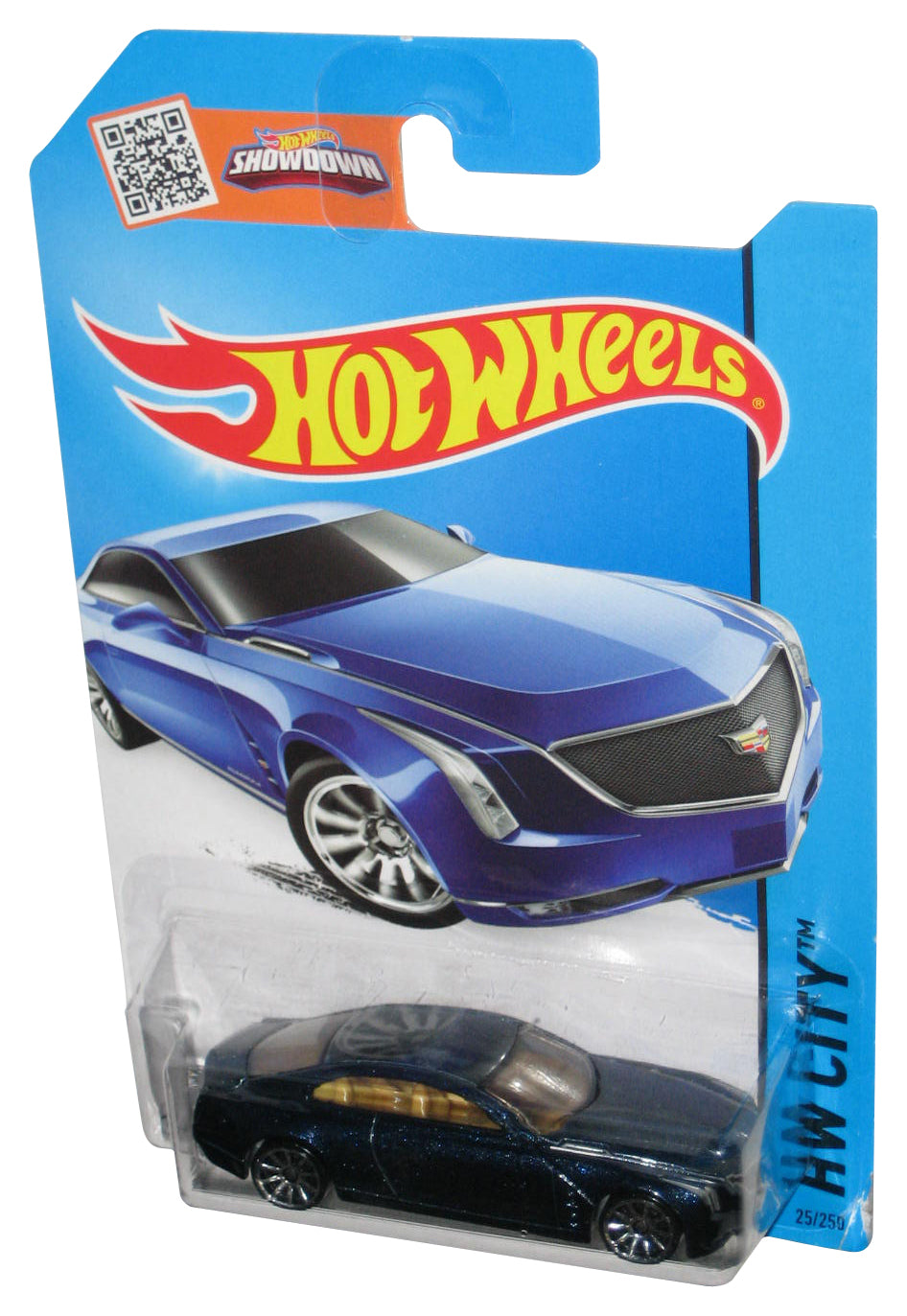 Hot Wheels HW City (2015) Blue Cadillac Elmiraj Toy Car #25/250