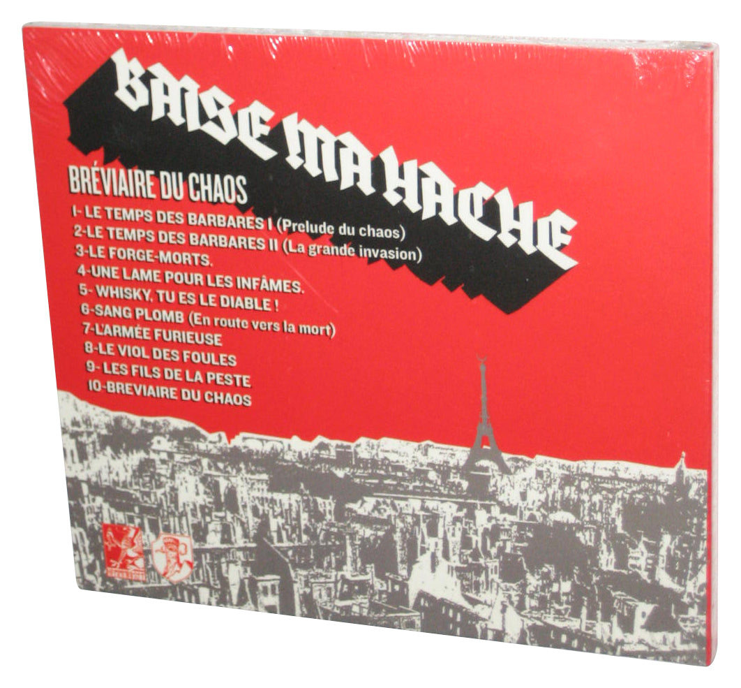 Baise Ma Hache Breviaire Du Chaos DigiPak Audio Music CD