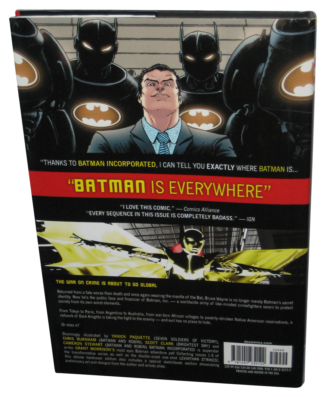 DC Comics Batman Incorporated Deluxe (2012) Hardcover Book