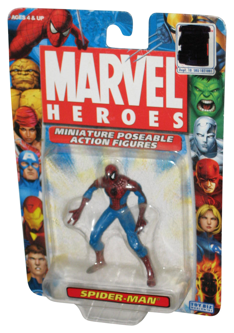 Marvel Heroes Spider-Man (2005) Toy Biz Poseable 2.5 Inch Figure