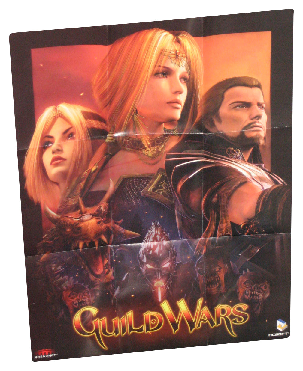 Guild Wars Characters 18 x 13 Inch Video Game Poster