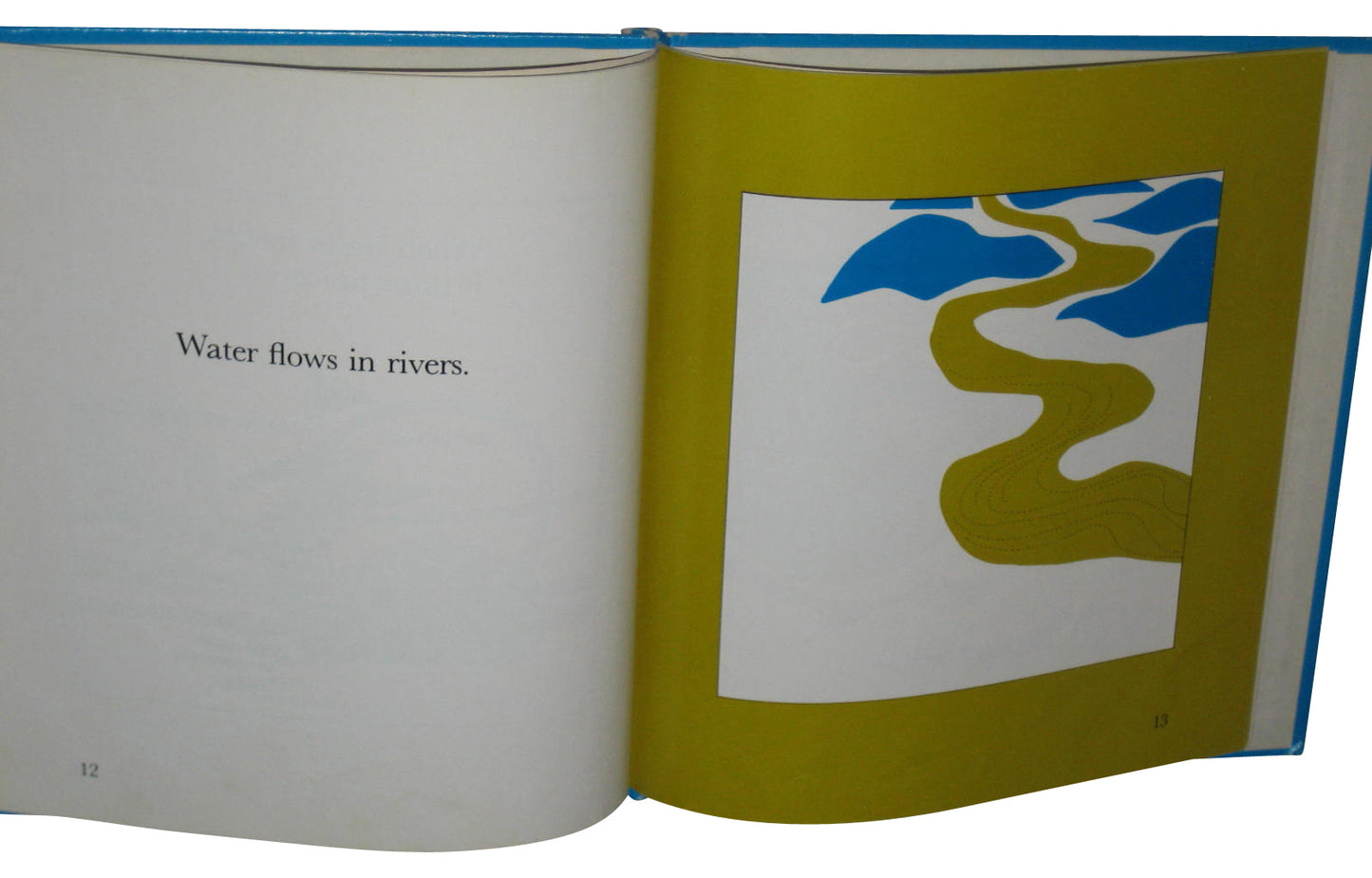 A Book About Water (1977) Kids Children Hardcover Book - (Harlan Wade)