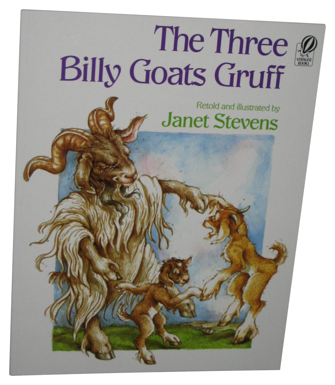 The Three Billy Goats Gruff (1990) Kids Children Paperback Book