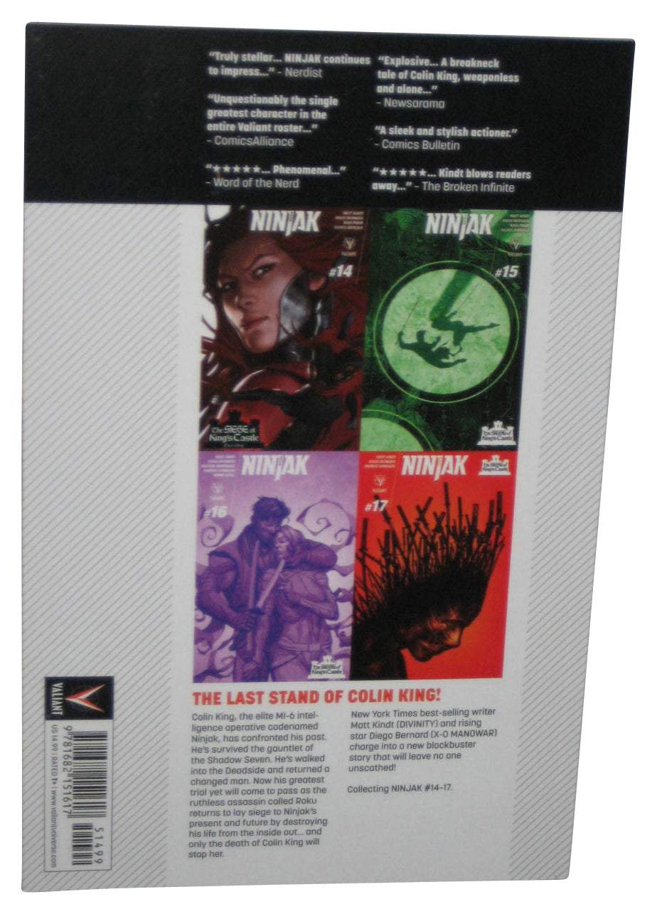 Ninjak The Siege of King's Castle Vol. 4 (2016) Valiant Comics Paperback Book