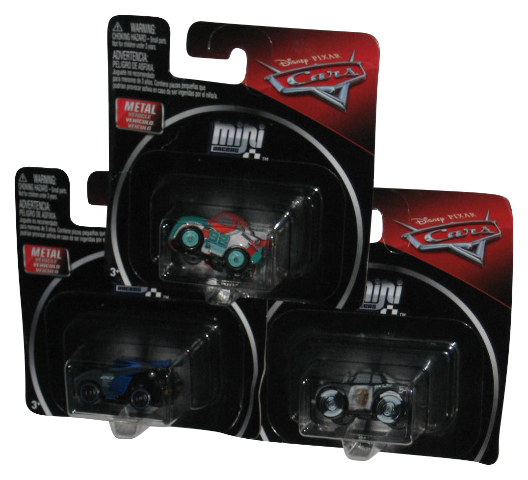 Disney Cars Movie Mini Racers (2017) APB Jackson Storm & Murray Clutchburn Toy Car Lot