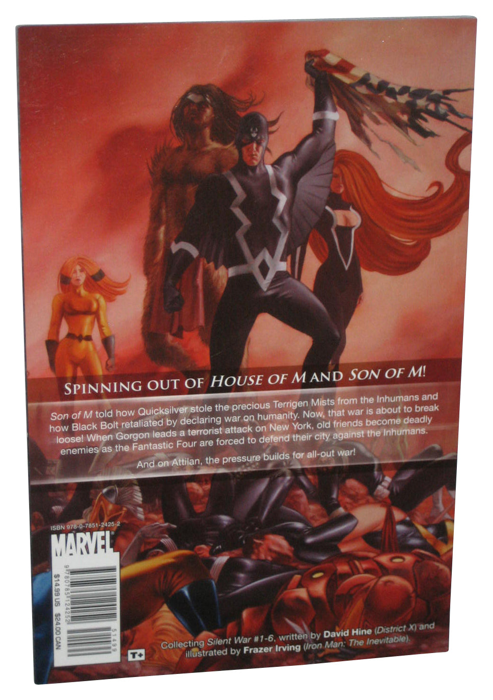 Marvel Comics Silent Civil World War Hulk (2007) Paperback Book