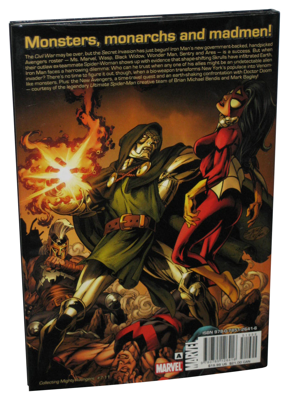 Marvel Comics Mighty Avengers Vol. 2 Venom Bomb (2008) Hardcover Book