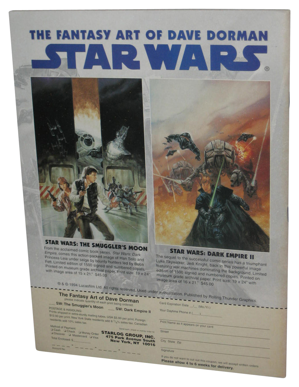 Starlog Science-Fiction Explorer April 1995 Magazine Book #6 - (Star Trek Data Cover)